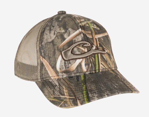 6 Panel Camo Mesh Back Cap