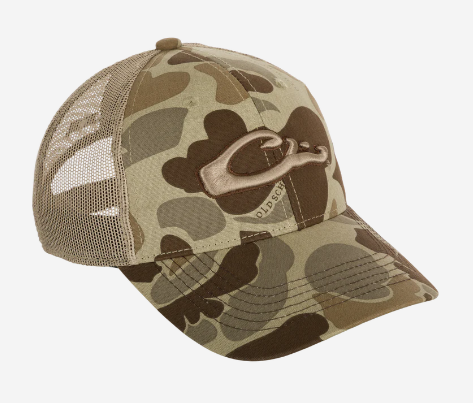 6 Panel Camo Mesh Back Cap