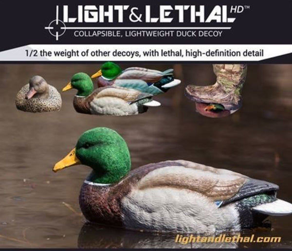 Light & Lethal Mallard Decoys