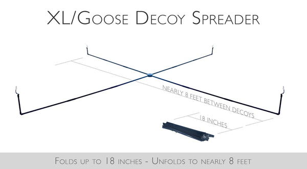 XL/Goose Decoy Spreader & Jerk System