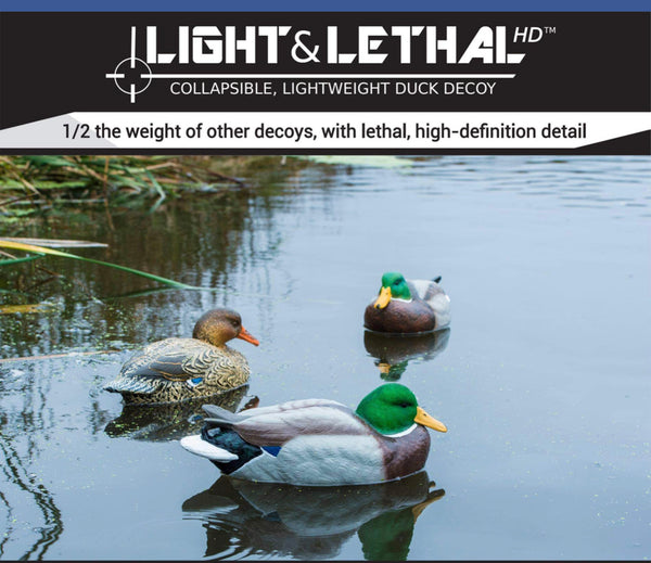 Light & Lethal Mallard Decoys