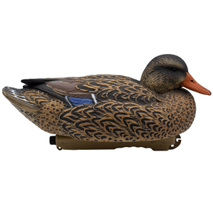 'Live' series | Mallard Floaters - Flocked Drake Heads