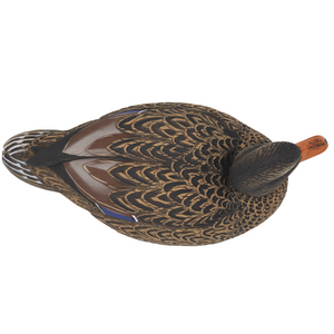 'Live' series | Mallard Floaters - Flocked Drake Heads